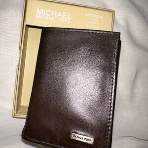 Michael Kors men's leather wallet